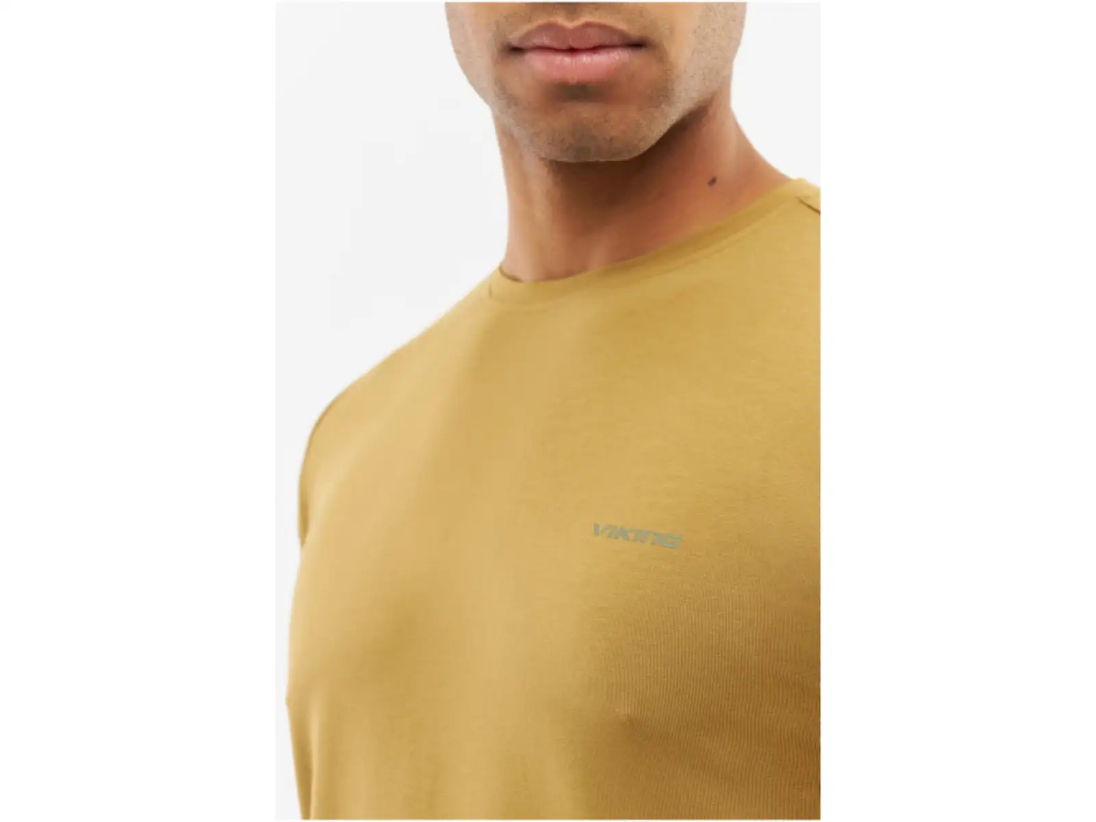 Viking Harvi men's T-shirt short sleeve Light Brown