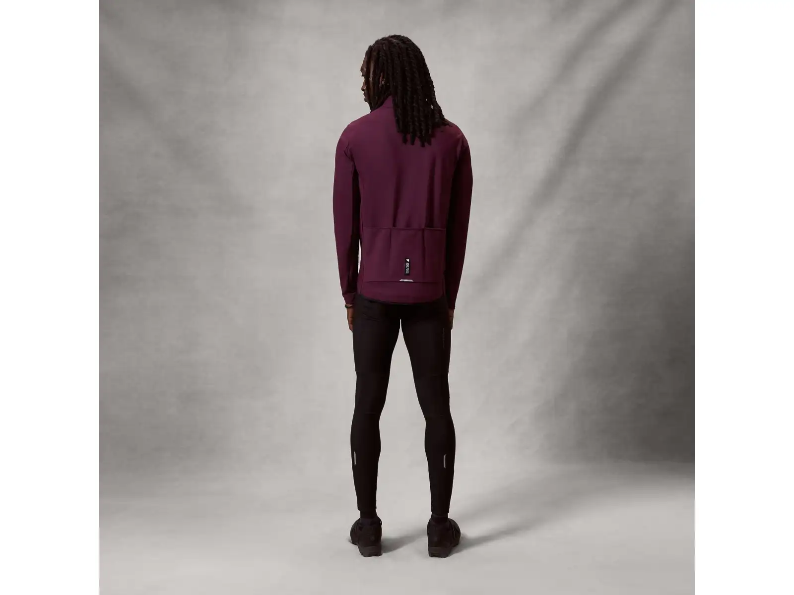 Endura Loop Ride men's jersey long sleeve Black Cherry
