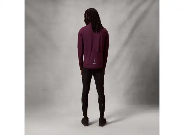 Endura Loop Ride men's jersey long sleeve Black Cherry