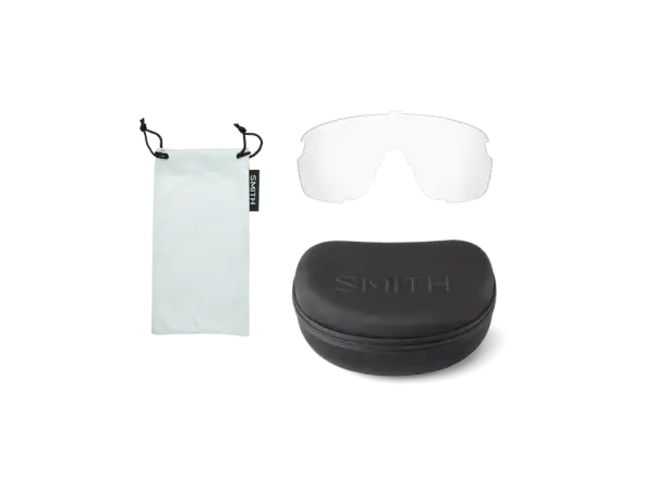 Smith Bobcat cycling glasses Matte Amethyst + ChromaPop Opal Mirror Lens