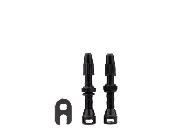 Tune Valve 35mm alu UST valve 2pcs black