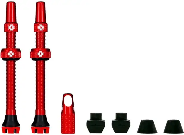Muc-Off Tubeless Presta Valve KIT V2 tubeless valve 2 pcs red