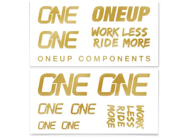 OneUp Decal Kit handlebar stickers