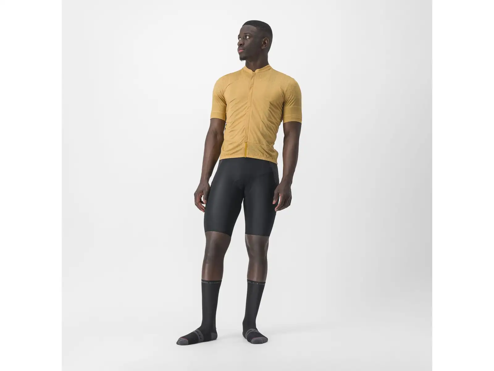 Castelli Unlimited Terra men's jersey short sleeve Honey