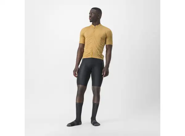 Castelli Unlimited Terra men's jersey short sleeve Honey