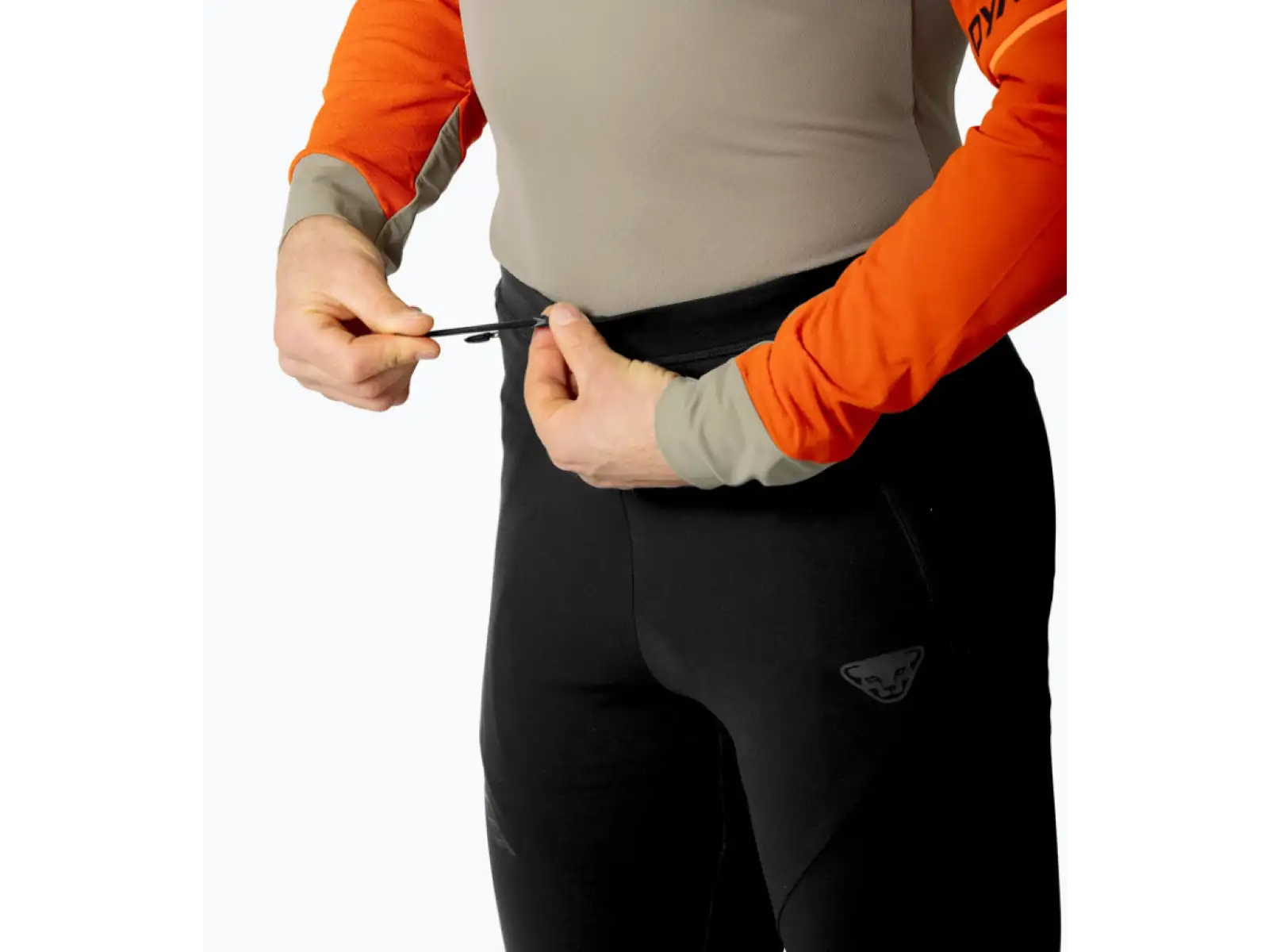 Dynafit Alpine Softshell Hybrid men's running pants Black Out