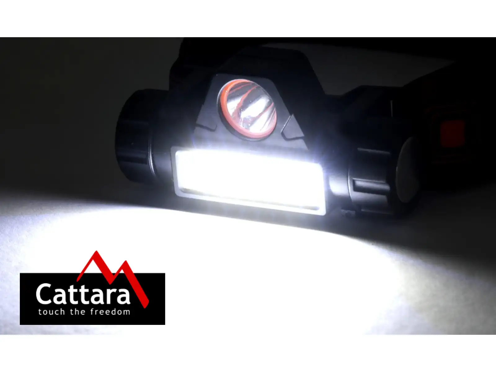 Cattara headlamp 120 lm rechargeable