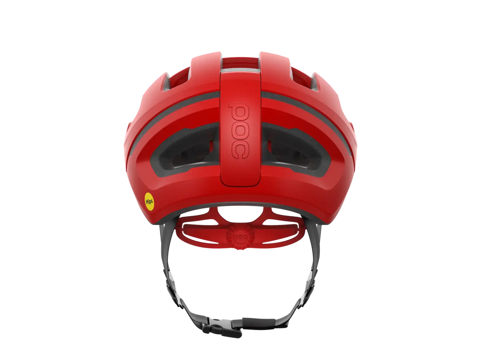 POC Omne Air MIPS road helmet Prismane Red Matt