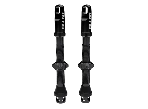 WTB TCS AL Max-Flow Presta Valve tubeless valves 65mm black 2 pcs