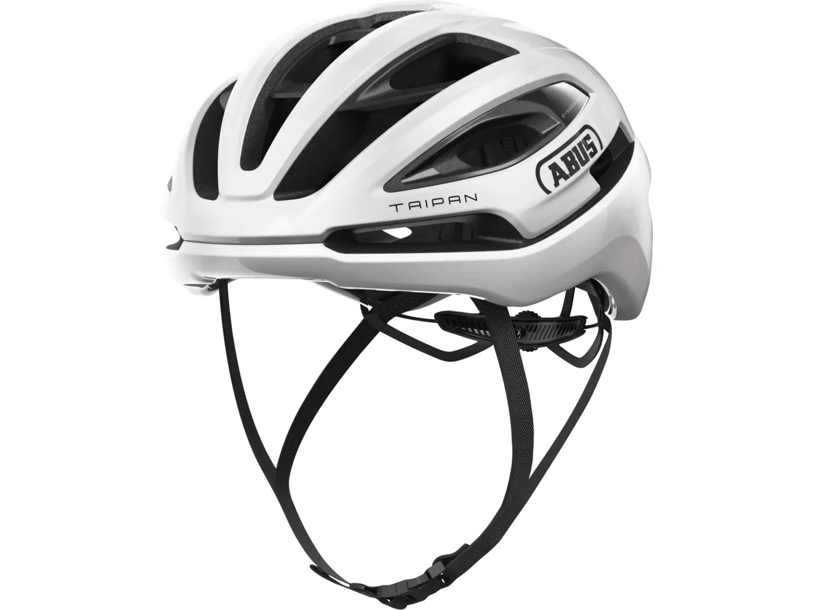 Abus Taipan LED gravel helmet Shiny White