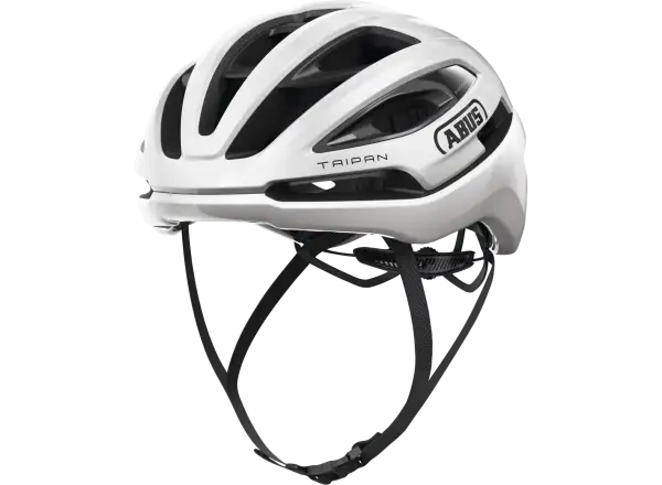 Abus Taipan LED gravel helmet Shiny White