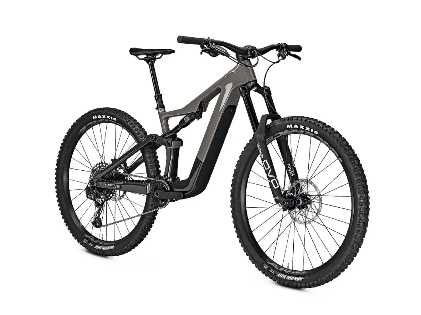 Focus Jam2 SL 8.7 DI 430Wh mountain e-bike Moonstonegrey Glossy / Carbon Raw Glossy