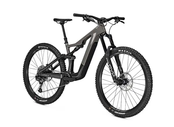 Focus Jam2 SL 8.7 DI 430Wh mountain e-bike Moonstonegrey Glossy / Carbon Raw Glossy