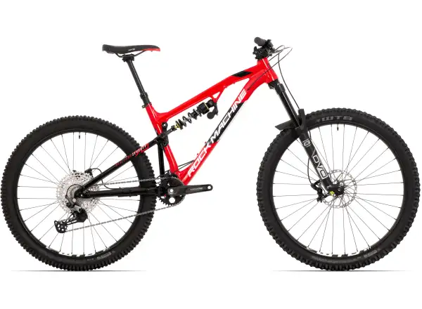 Rock Machine Bblizzard 70-297 full-suspension bike Red/Black/White SAMPLE