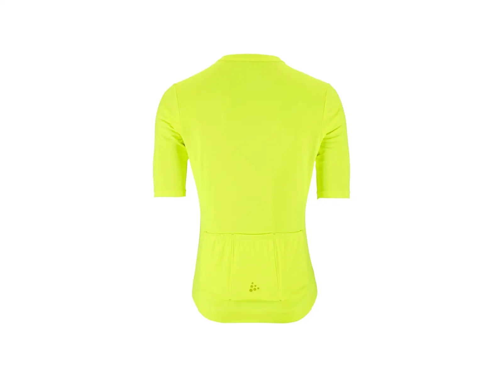 Craft Endur Logo men's jersey short sleeve yellow