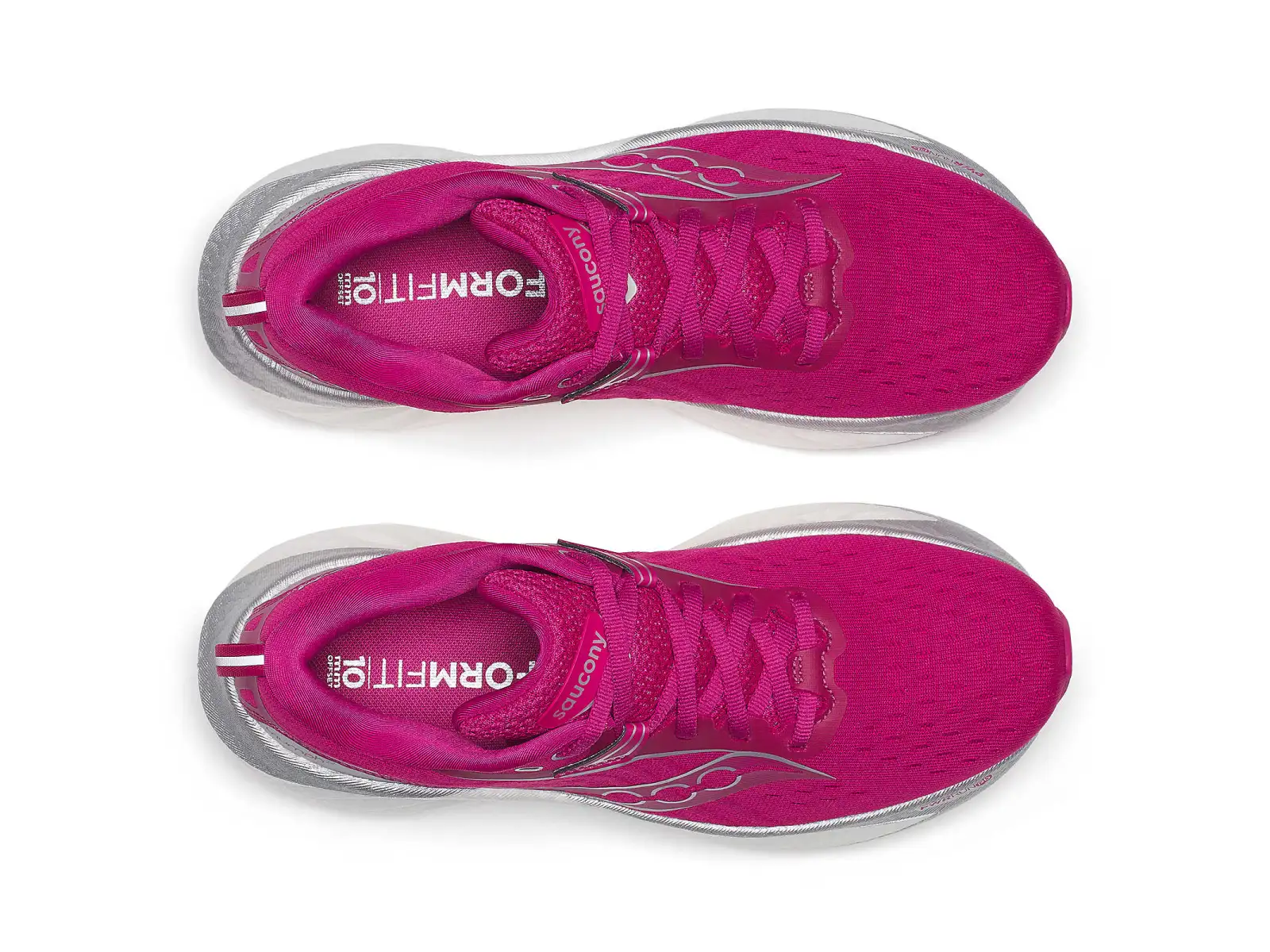Saucony Triumph 22 women's running shoes Magenta