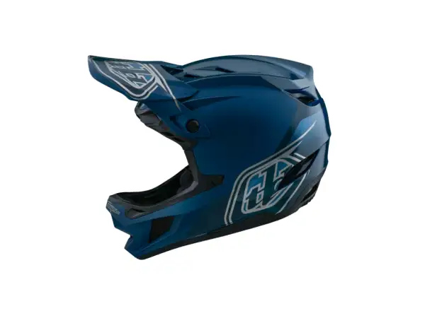 Troy Lee Designs D4 Polyacralite Mips helmet Shadow Blue