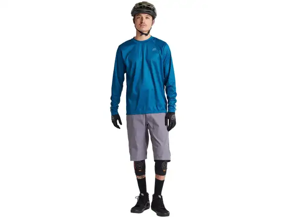 Troy Lee Designs Flowline men's jersey long sleeve  Slate Blue