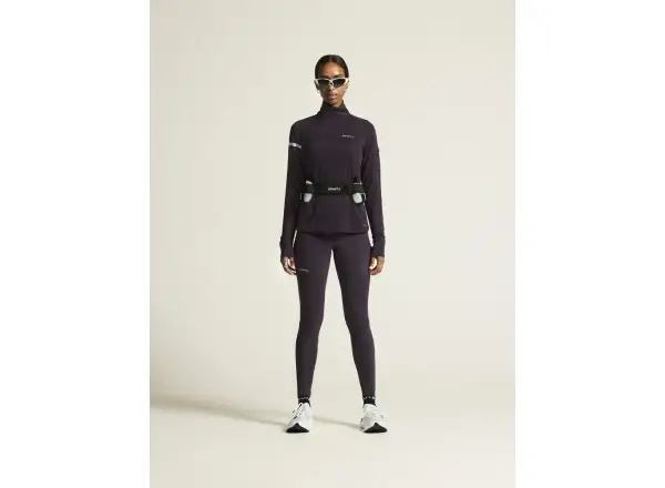 Craft ADV SubZ women's running shirt long sleeve purple