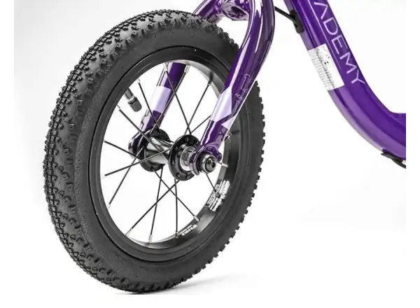 Academy Grade 1 children's balance bike 12" Purple