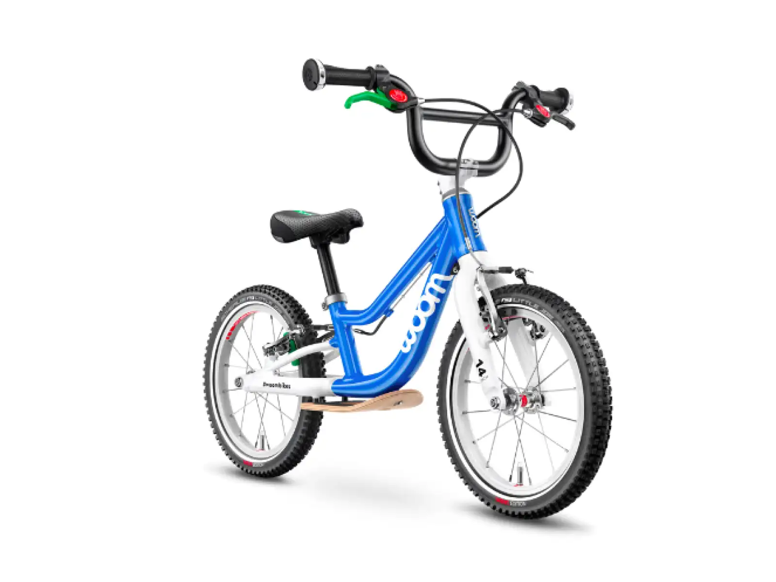 Woom 1 Plus Blue 14 children's balance bike