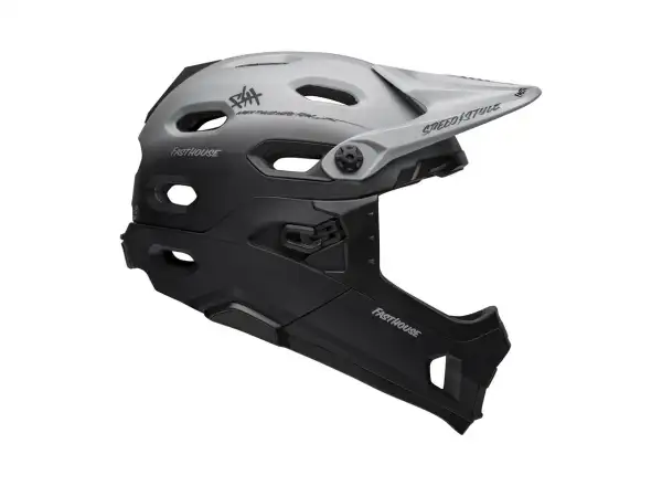 Bell Super DH Spherical helmet Mat Gray/Black Fasthouse