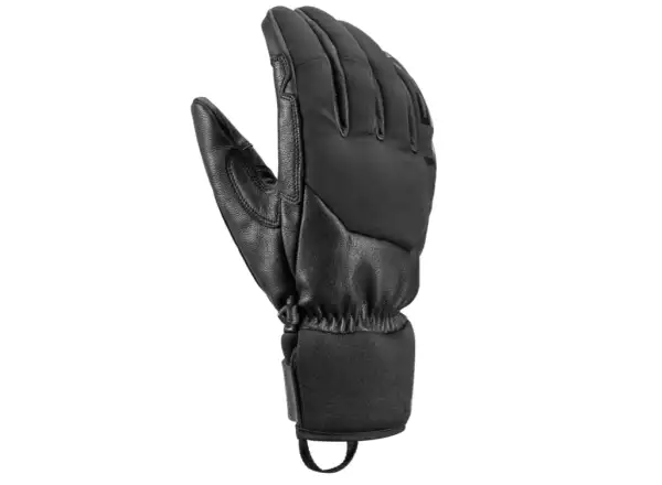 Leki Hevon Zero downhill gloves Black