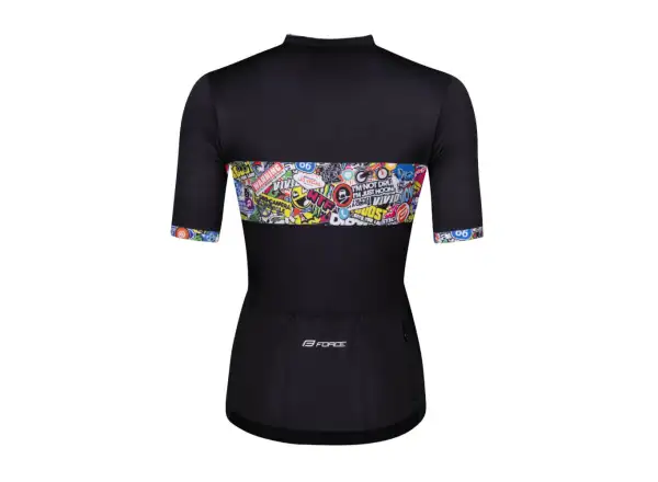 Force Vivid Lady women's jersey short sleeve black