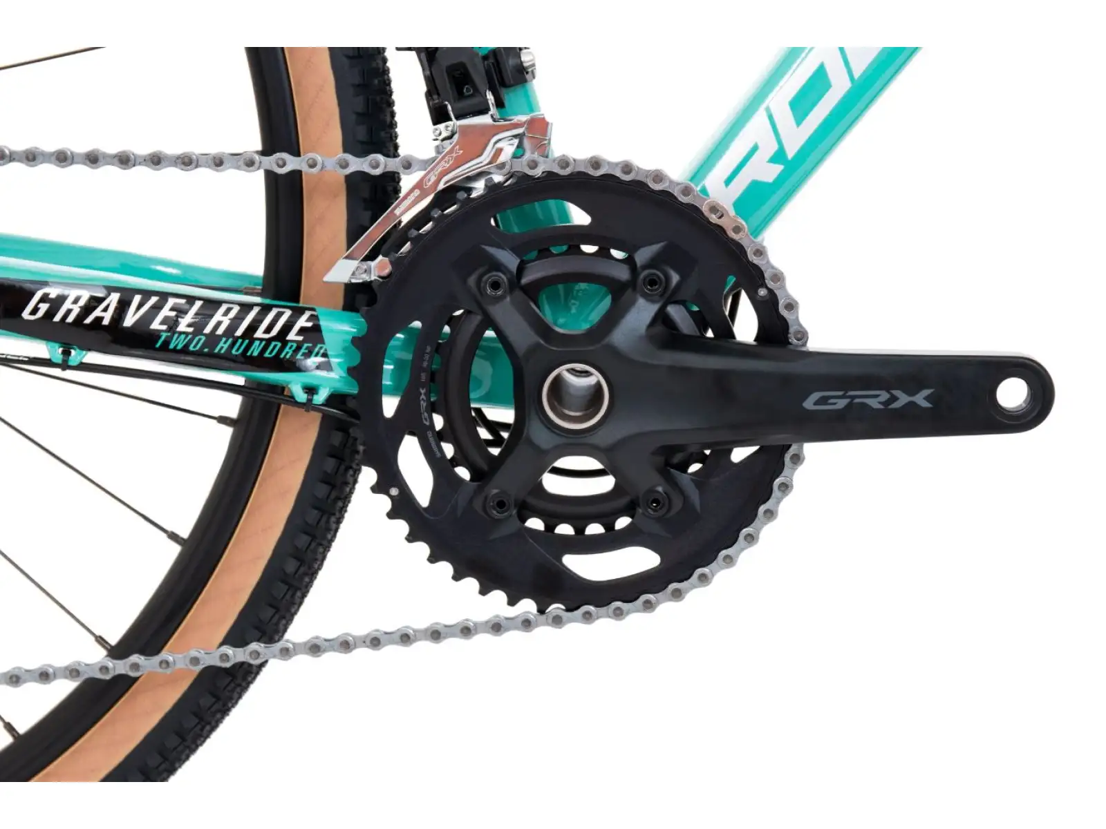 Rock Machine GravelRide 500 gloss light slate/black/silver gravel bike