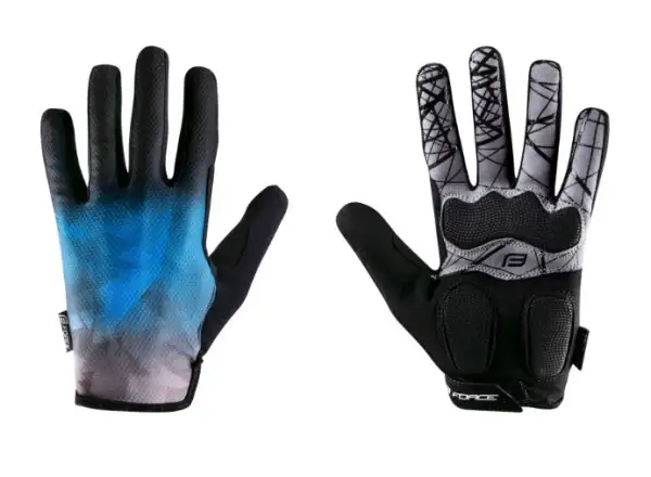 Force Core unisex MTB gloves blue