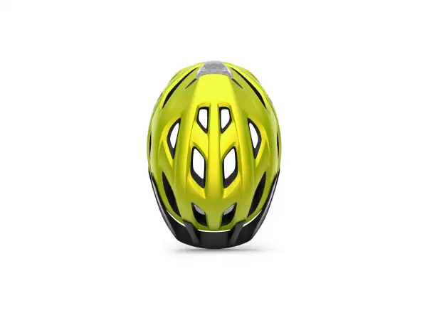 MET Crossover helmet yellow metallic