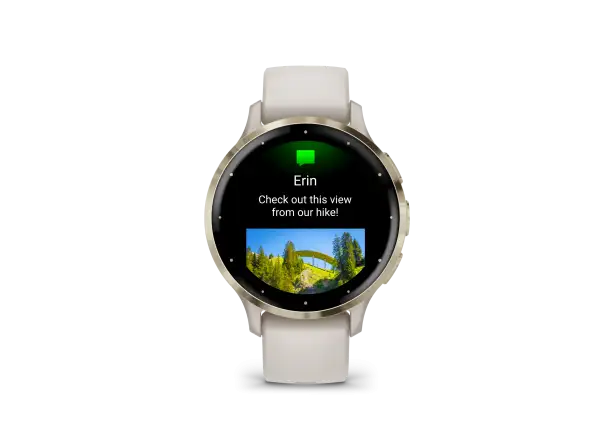 Garmin Venu 3S smart watch Soft Gold/Ivory