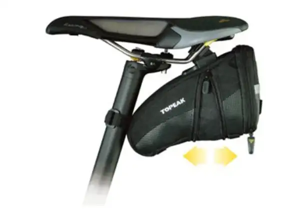 Topeak Aero Wedge Pack Large saddle bag with QuickClick