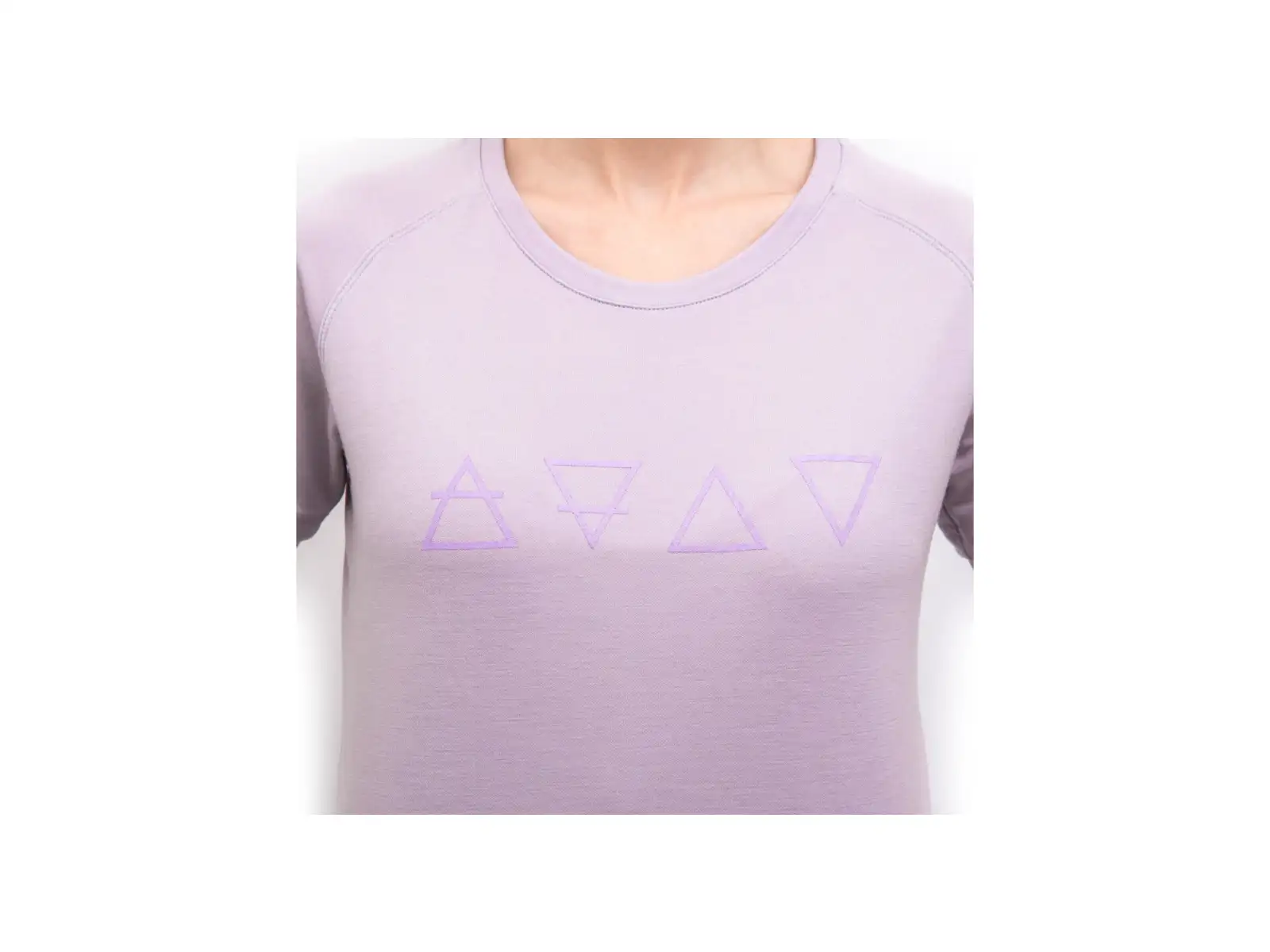 Sensor Merino Blend Elements women's T-shirt short sleeve Mystic Violet