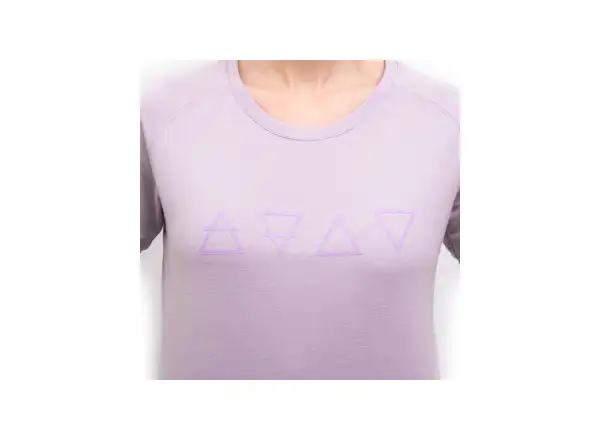 Sensor Merino Blend Elements women's T-shirt short sleeve Mystic Violet