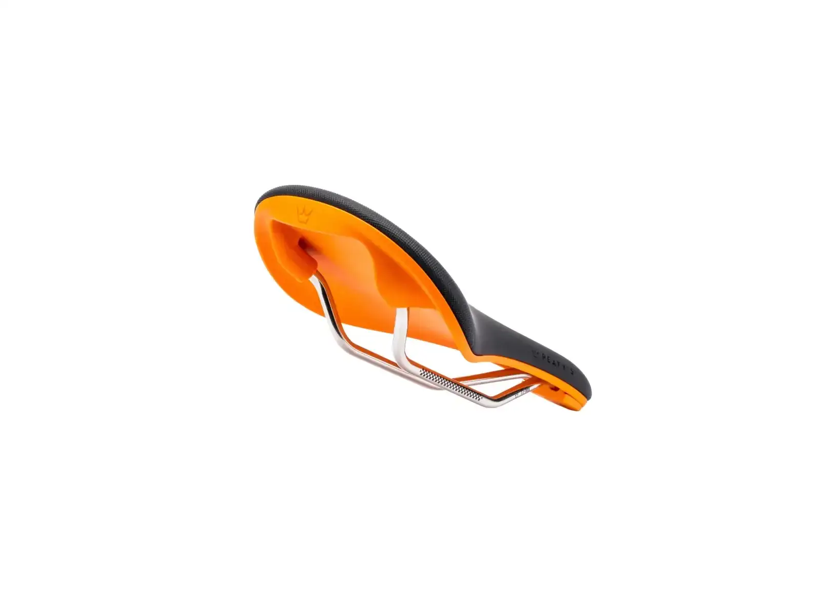 Peatys Monarch saddle TI-MX Rail / Nylon Base Mango