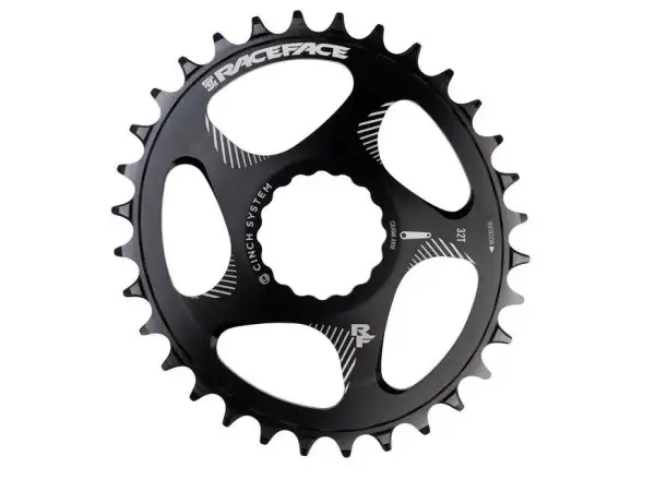 Race Face Direct Mount Oval N/W chainring black 32 teeth