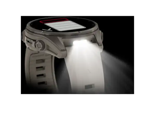 Garmin fenix 9–43 mm smart watch Titanium Fog Gray
