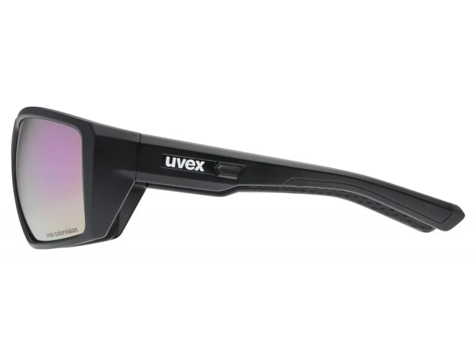 Uvex MTN Venture ColorVision goggles Black Matt/Mirror Lavender Pink