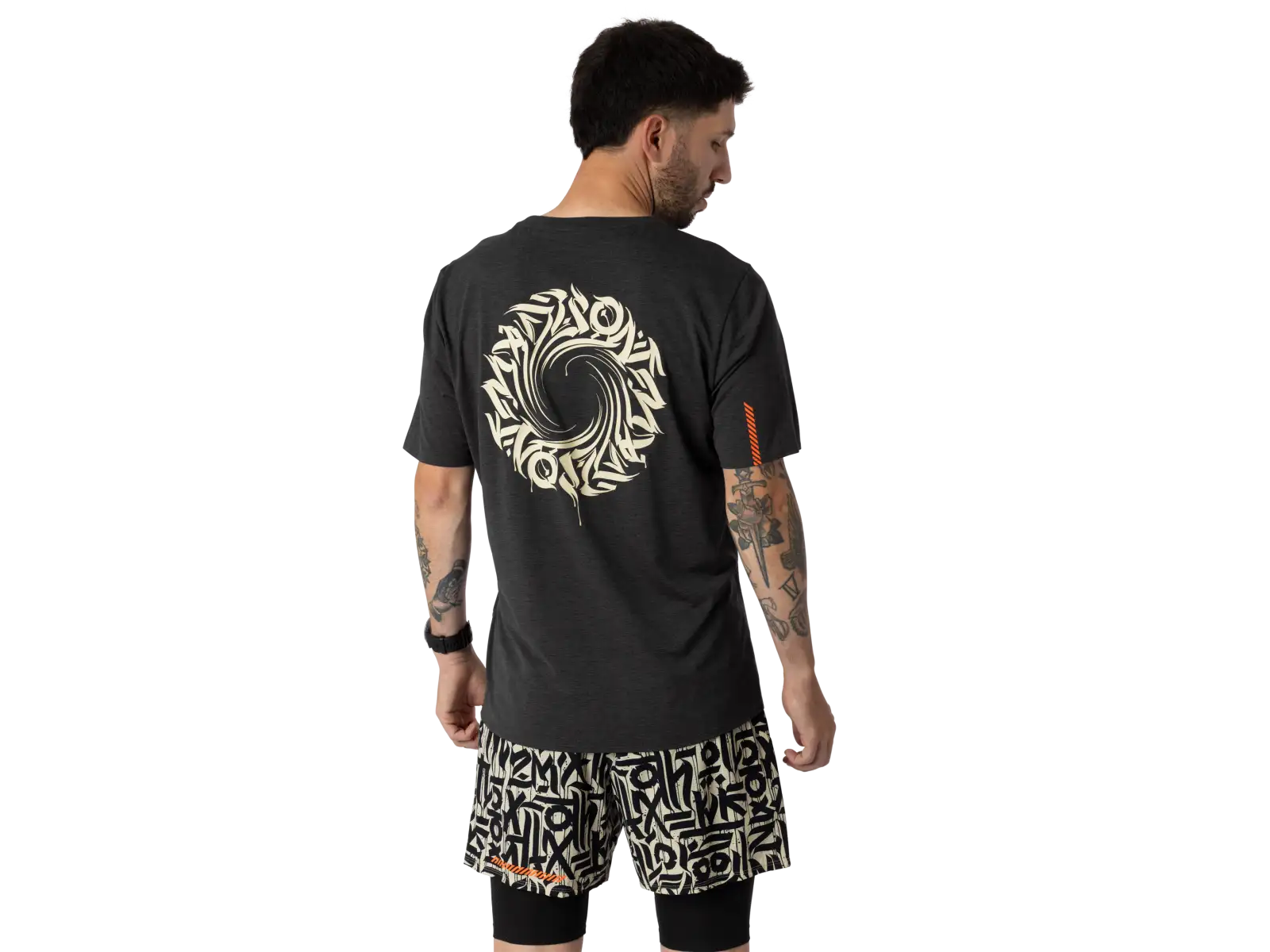 Dynafit Trail men's running T-shirt short sleeve Black Out