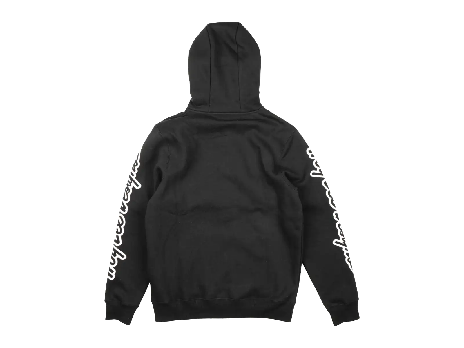 Troy Lee Designs Factory Racing men's zip-up hoodie Black heather/Red