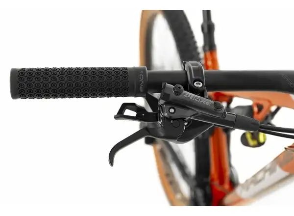 Rock Machine Blizzard TRL 70-29 orange/silver full suspension mountain bike