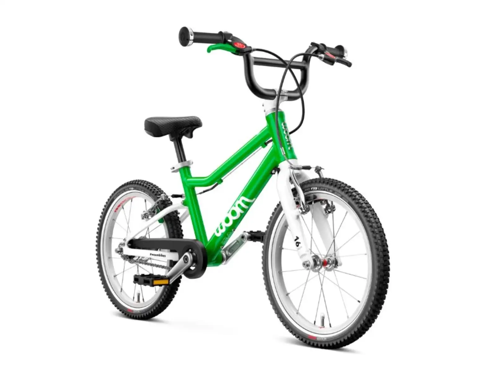 Woom 3 Green Automagic 16" children's bike
