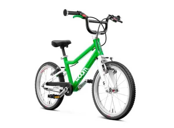 Woom 3 Green Automagic 16" children's bike