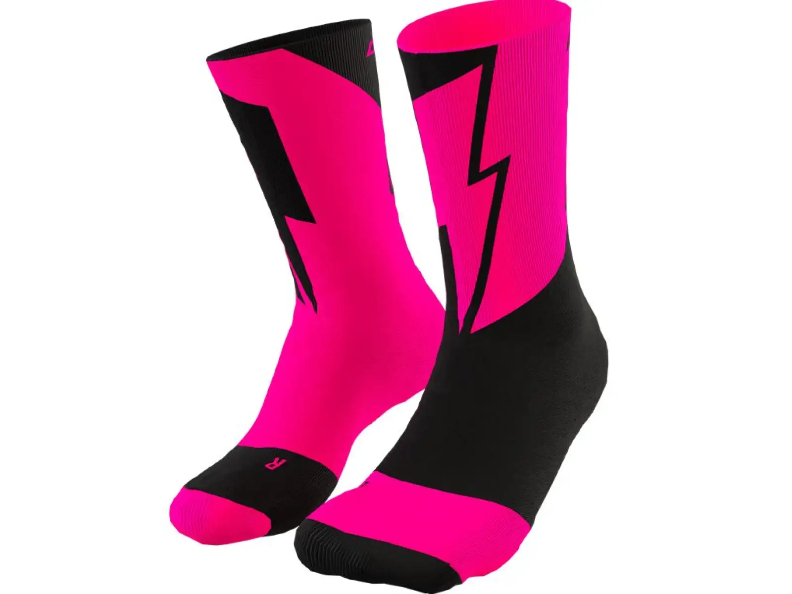 Dynafit No pain No gain sports socks Pink Glo/Black Out