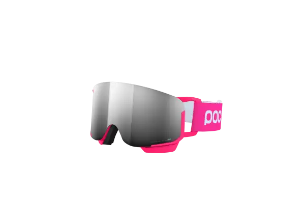 POC POCito Nexal kids ski goggles Fluorescent Pink/Partly Sunny Silver
