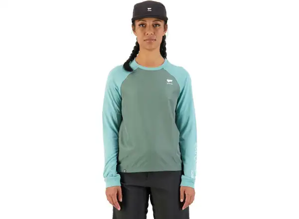 Mons Royale Tarn Merino Shift Wind women's jersey long sleeve sage/burnt sage
