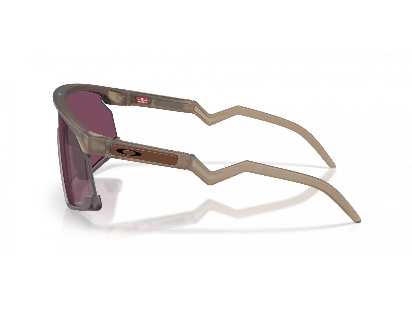 Oakley BXTR glasses Matte Brown Smoke/Prizm Road Black