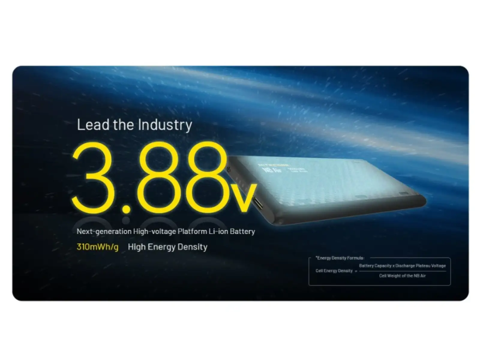 Nitecore NB AIR ultralight power bank with wireless charging