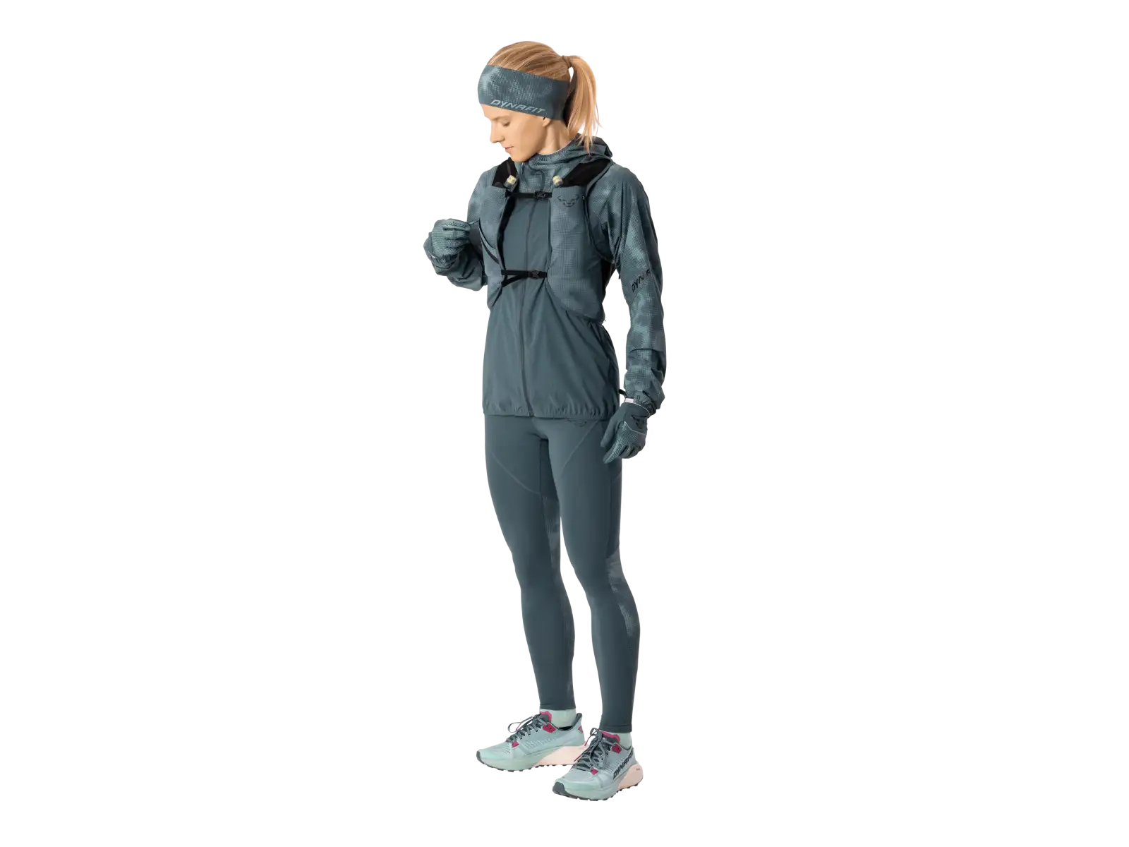 Dynafit Trail 6 Reflective running vest Cinder/Smoke Blue